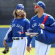 The Blue Jays are lucky to have vaccinated players like Bo Bichette (left) and George Springer.